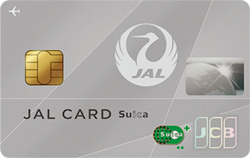 JALカードSuica普通カードの券面